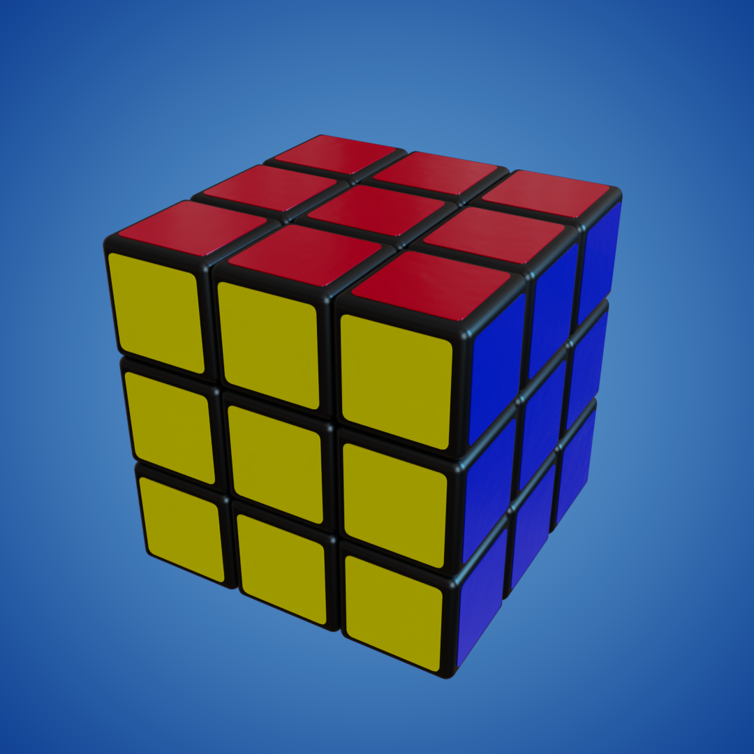 Rubik's Cube Animation Test preview image 1